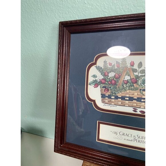 Framed Bible Verse 2 Corinthians 12:9 My Grace is Sufficient Home‎ Art - Picture 2 of 8